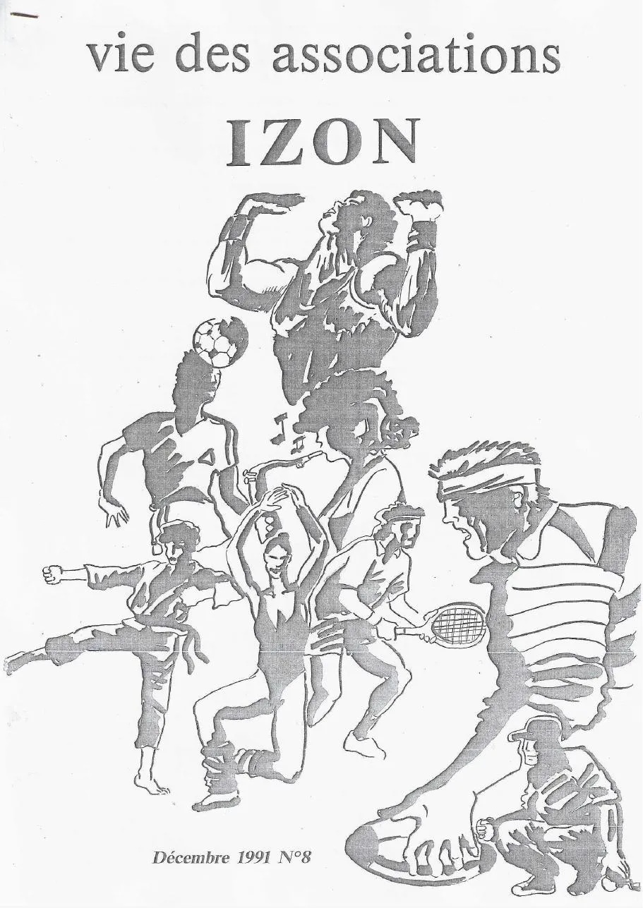 Bulletin « Vie des associations – Izon », décembre 1991, n°8