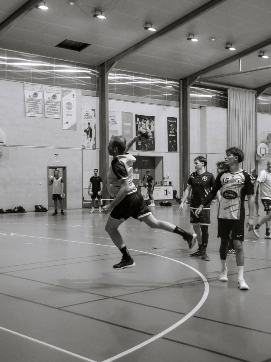 Entraînement des séniors garçons, septembre 2026